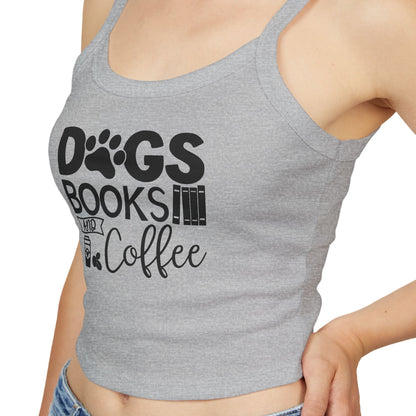 Dogs Books & Coffee Tank