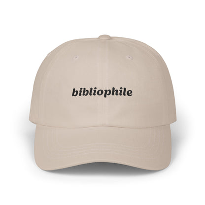 Bibliophile Embroidered Cap