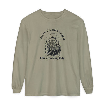 I Don't Watch Porn Long Sleeve Tee