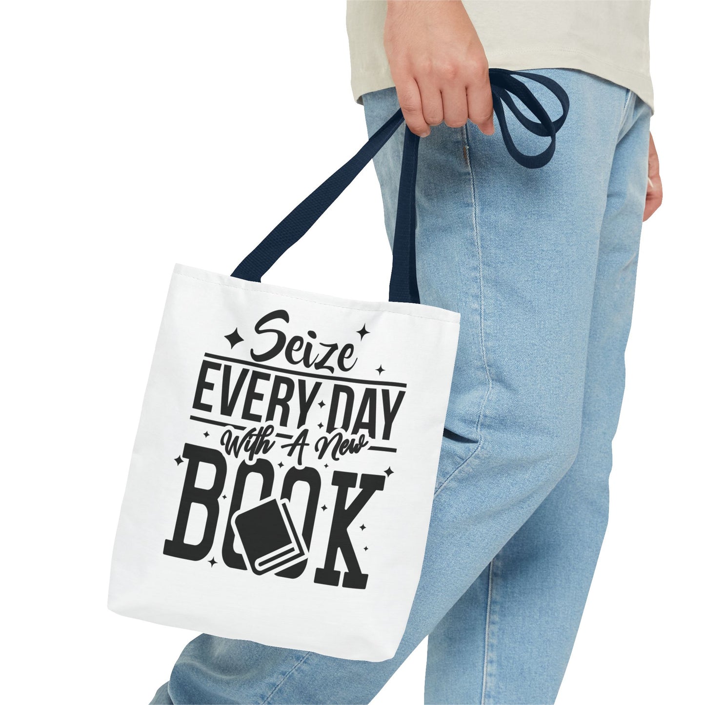 Seize Everyday with a Book Tote Bag