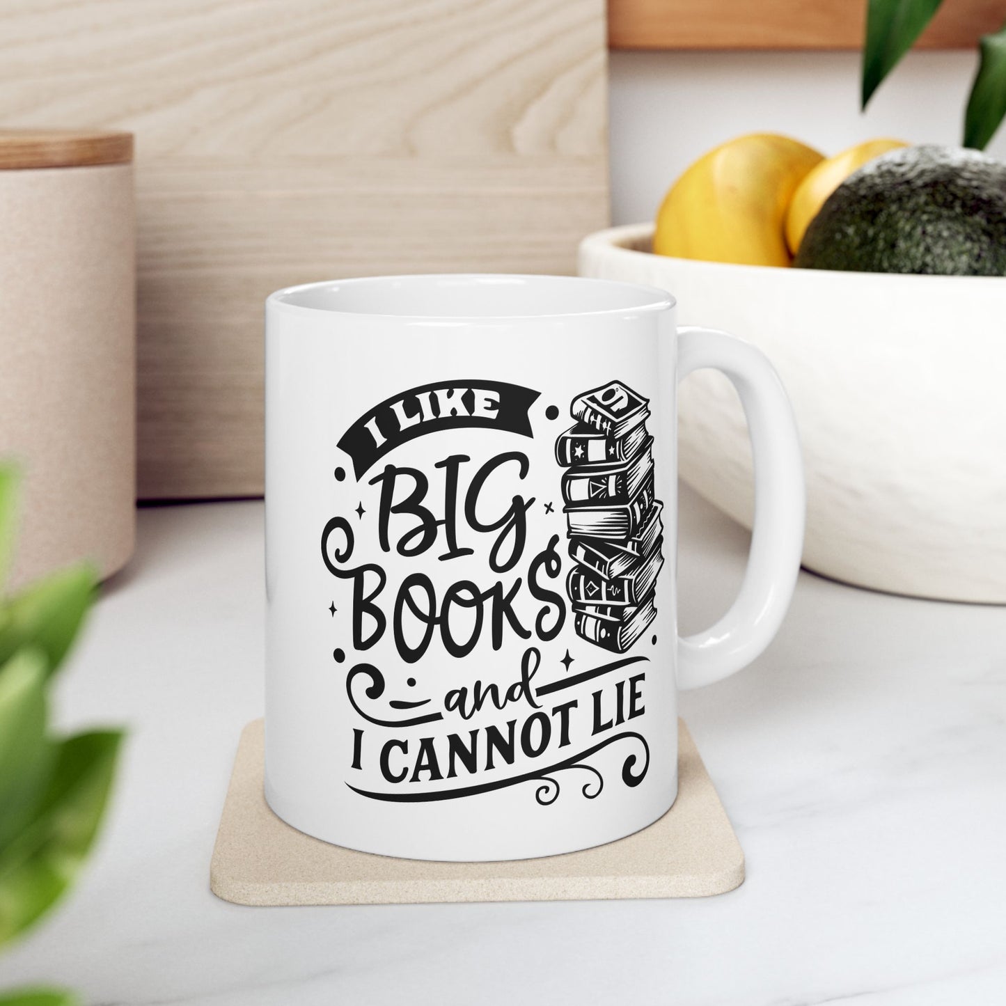 I Like Big Books Mug