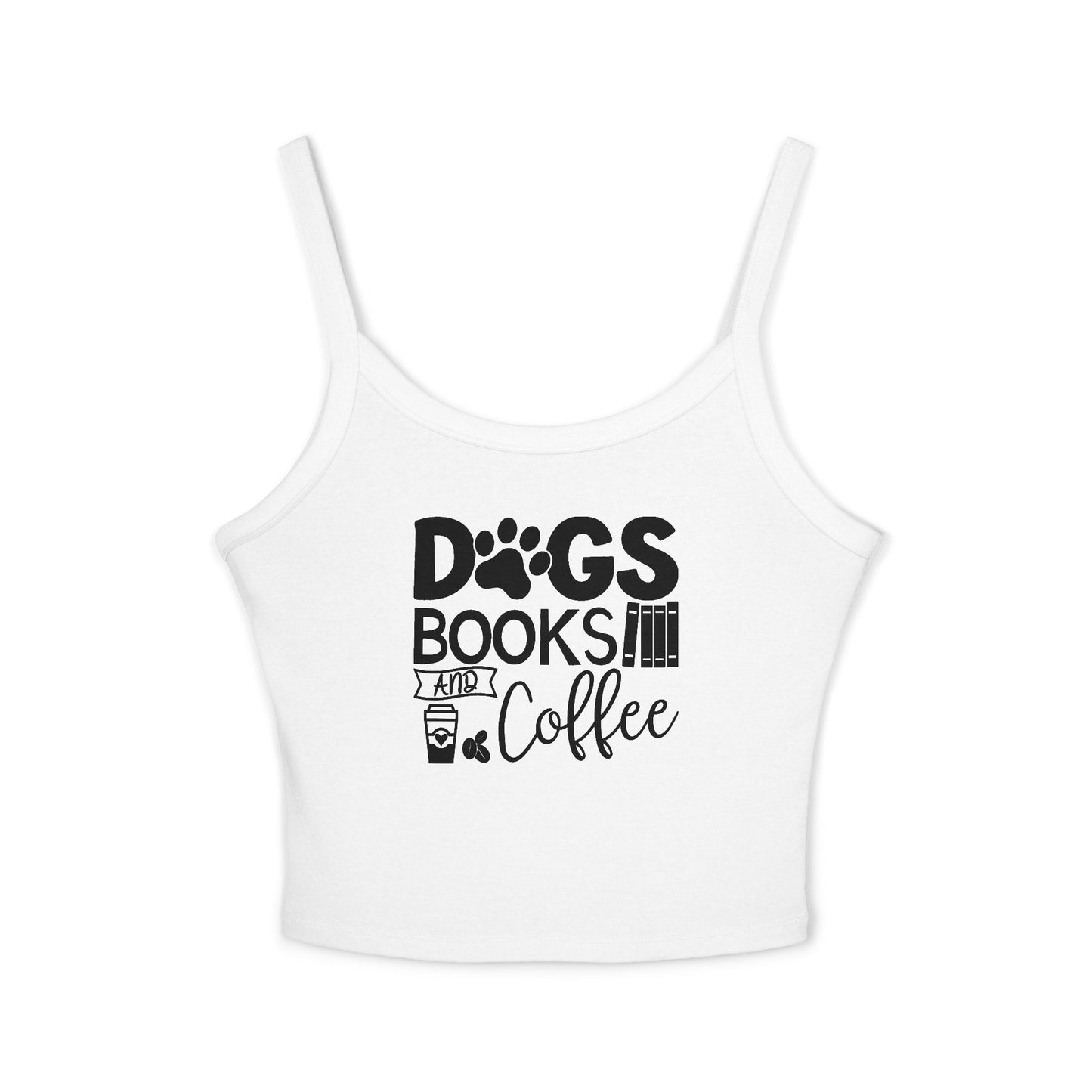 Dogs Books & Coffee Tank