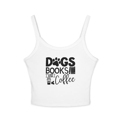 Dogs Books & Coffee Tank