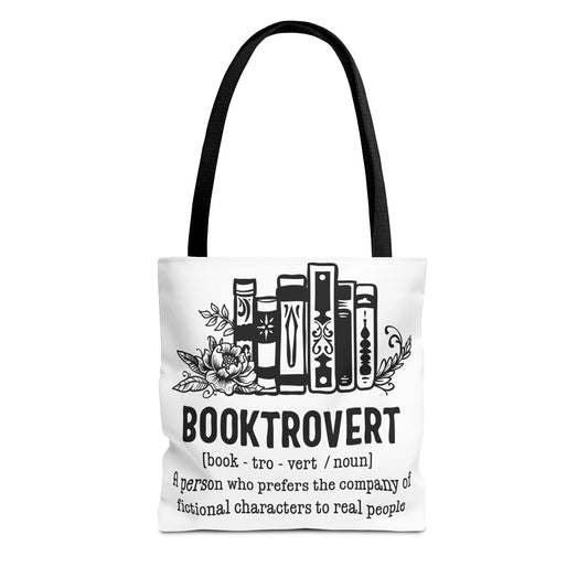 Booktrovert Definition Tote Bag