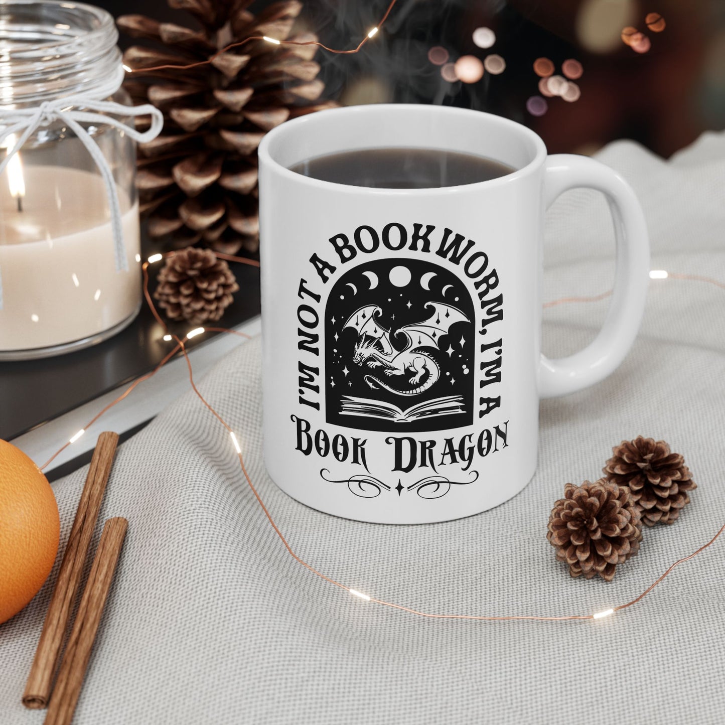 I'm a Book Dragon Mug