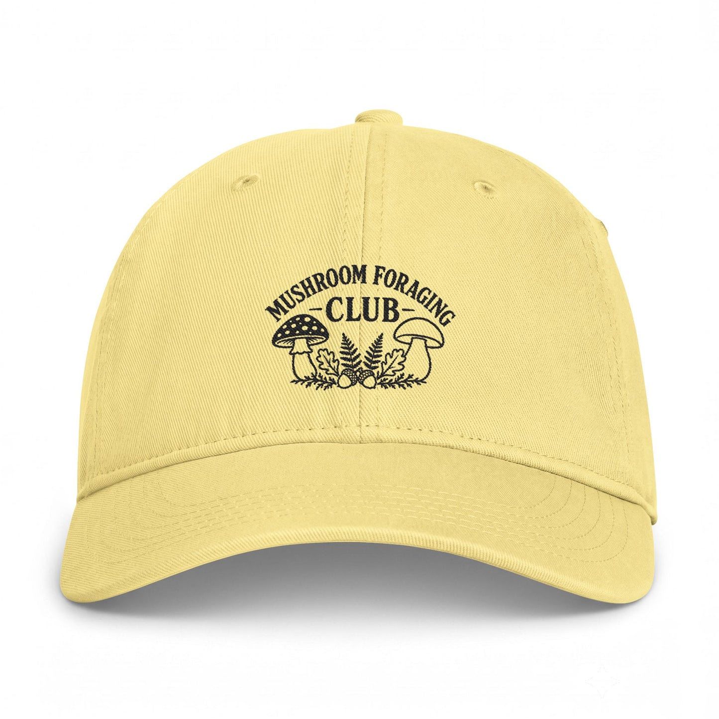 Mushroom Foraging Club Cap