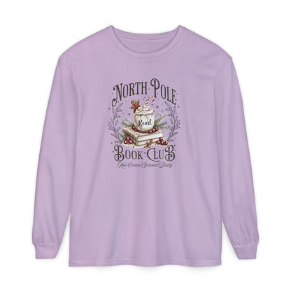 North Pole Book Club Long Sleeve Tee
