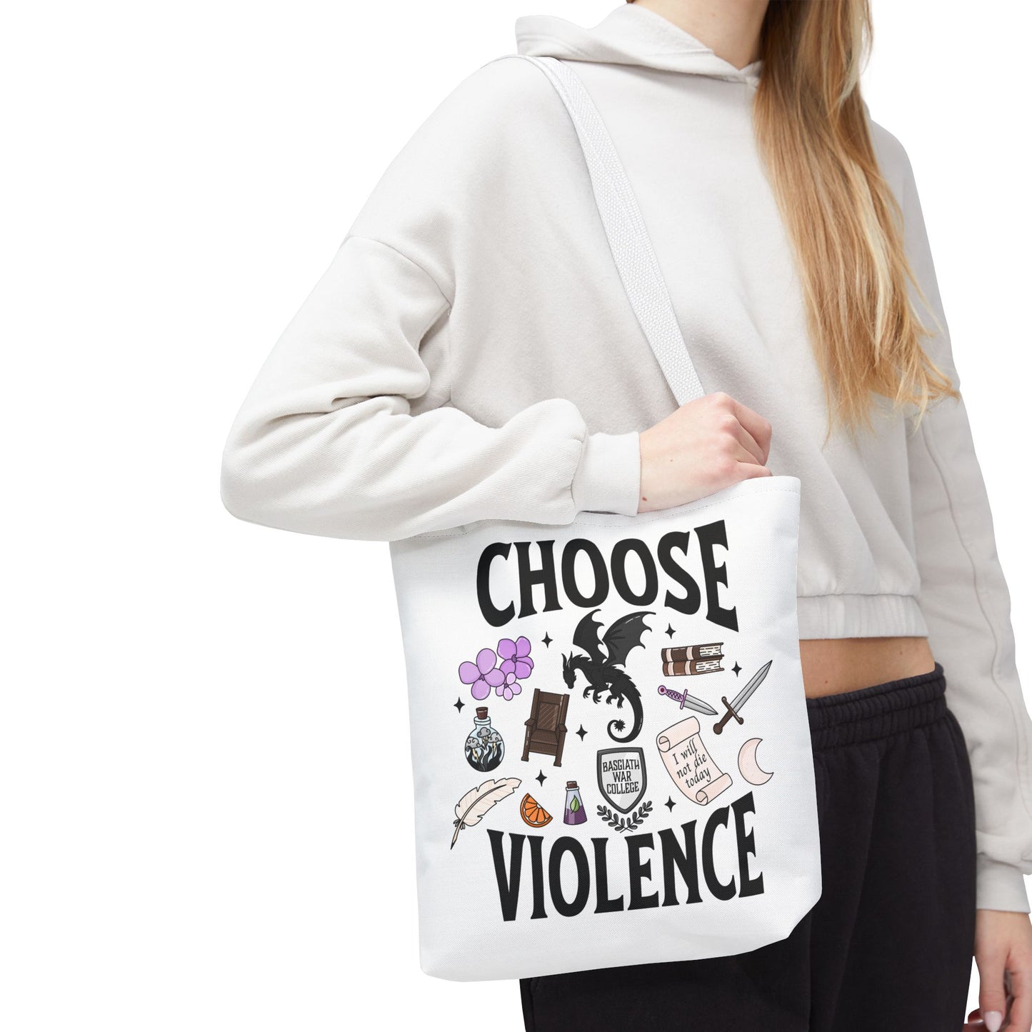 Choose Violence Tote Bag
