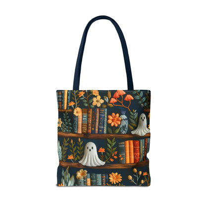 Haunted Library Tote Bag
