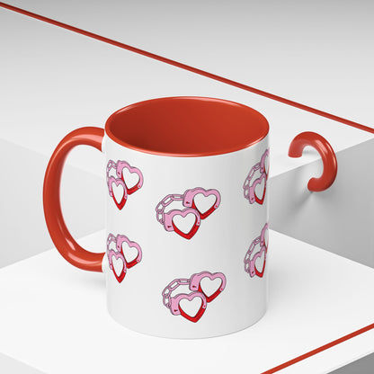 Heart Handcuffs Mug