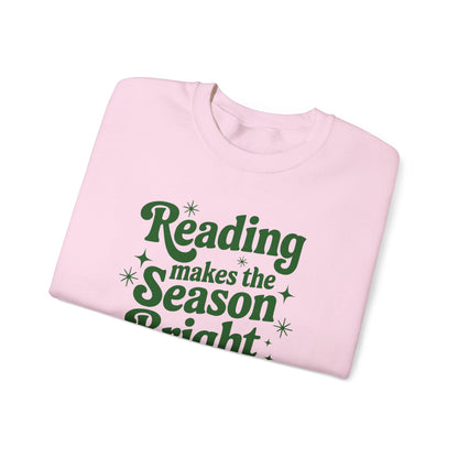 Reading Makes the Season Bright Sweatshirt
