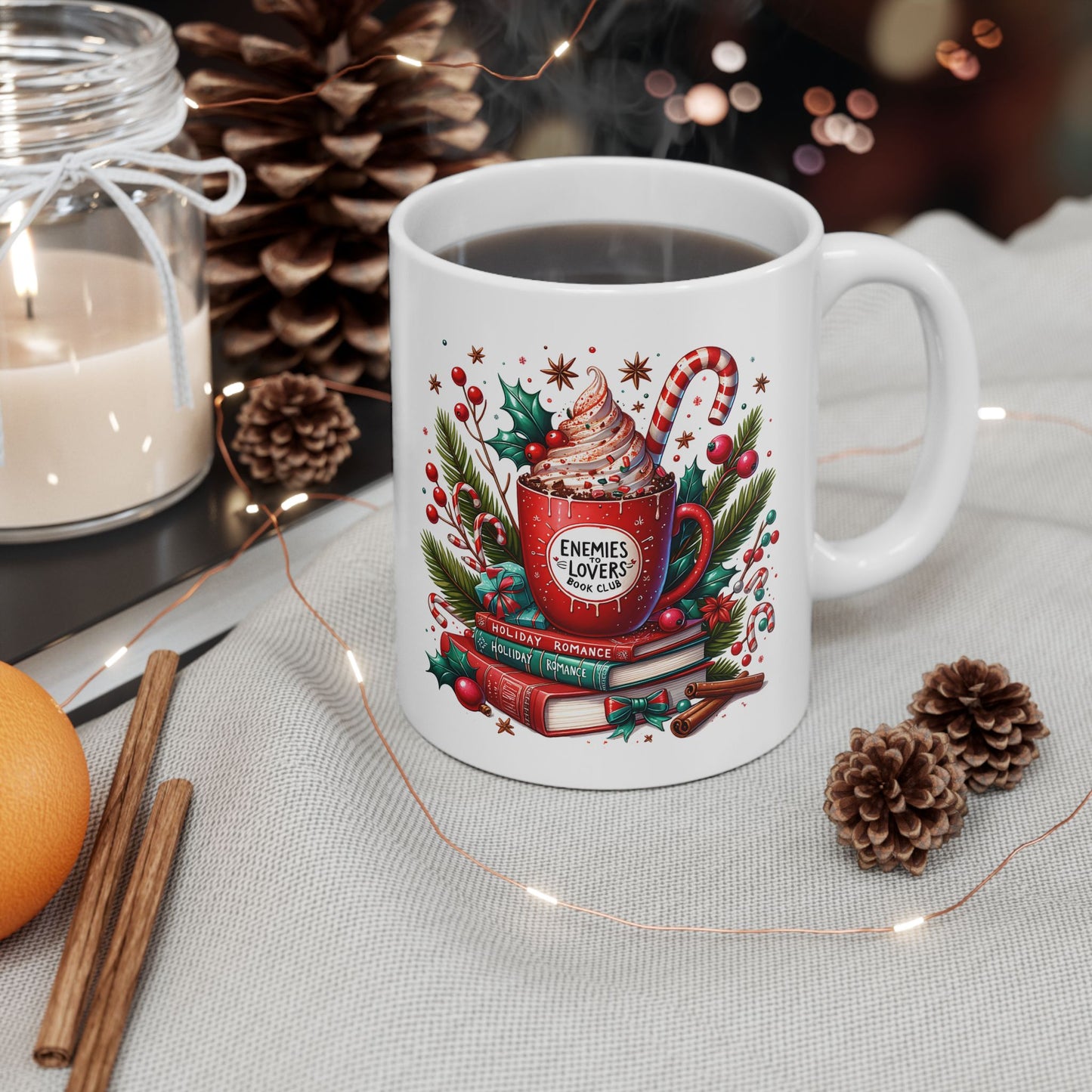 Enemies to Loves Mug (Festive Edition)