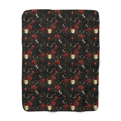 Midnight Romance Sherpa Blanket