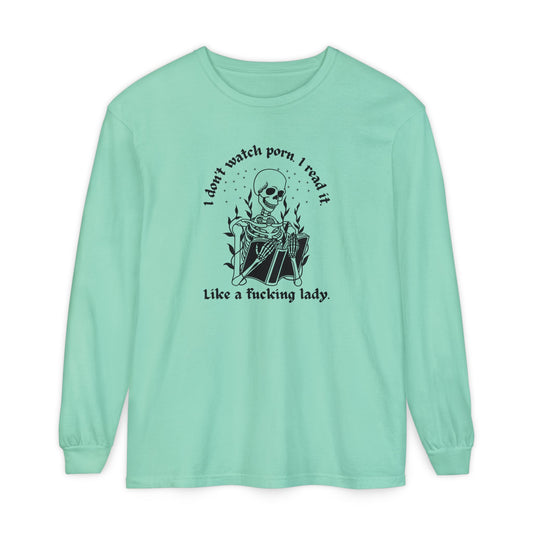 I Don't Watch Porn Long Sleeve Tee