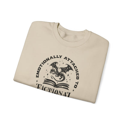 Emotionally Attached to Fictional Dragons Sweatshirt