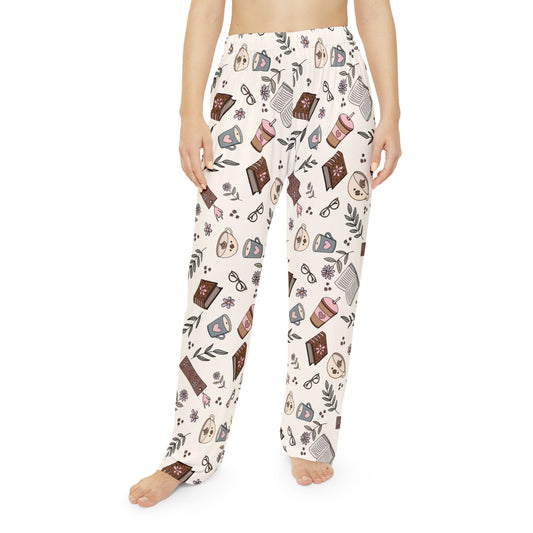 Books & Coffee Pajama Pants