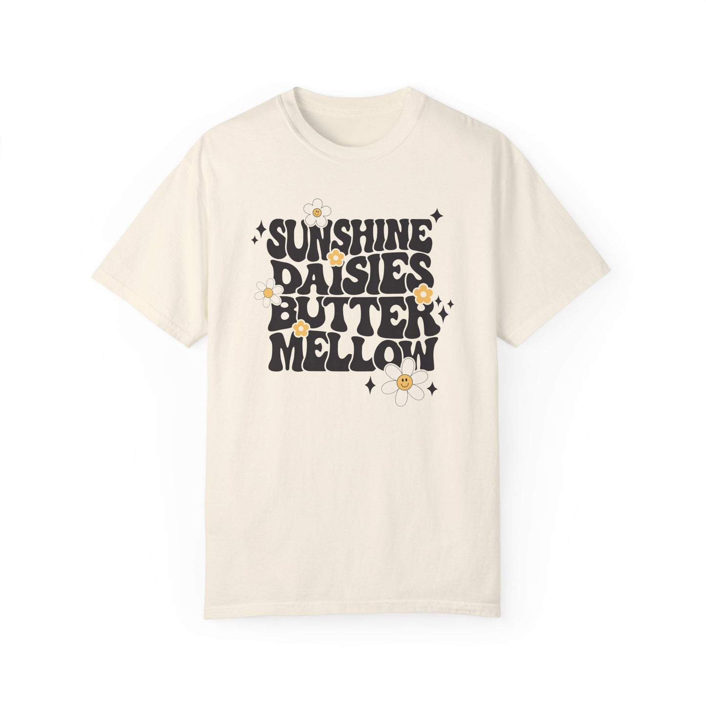 Sunshine Daisies Butter Mellow Tee
