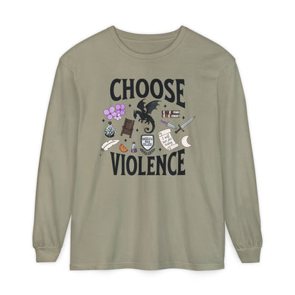 Choose Violence Long Sleeve Tee