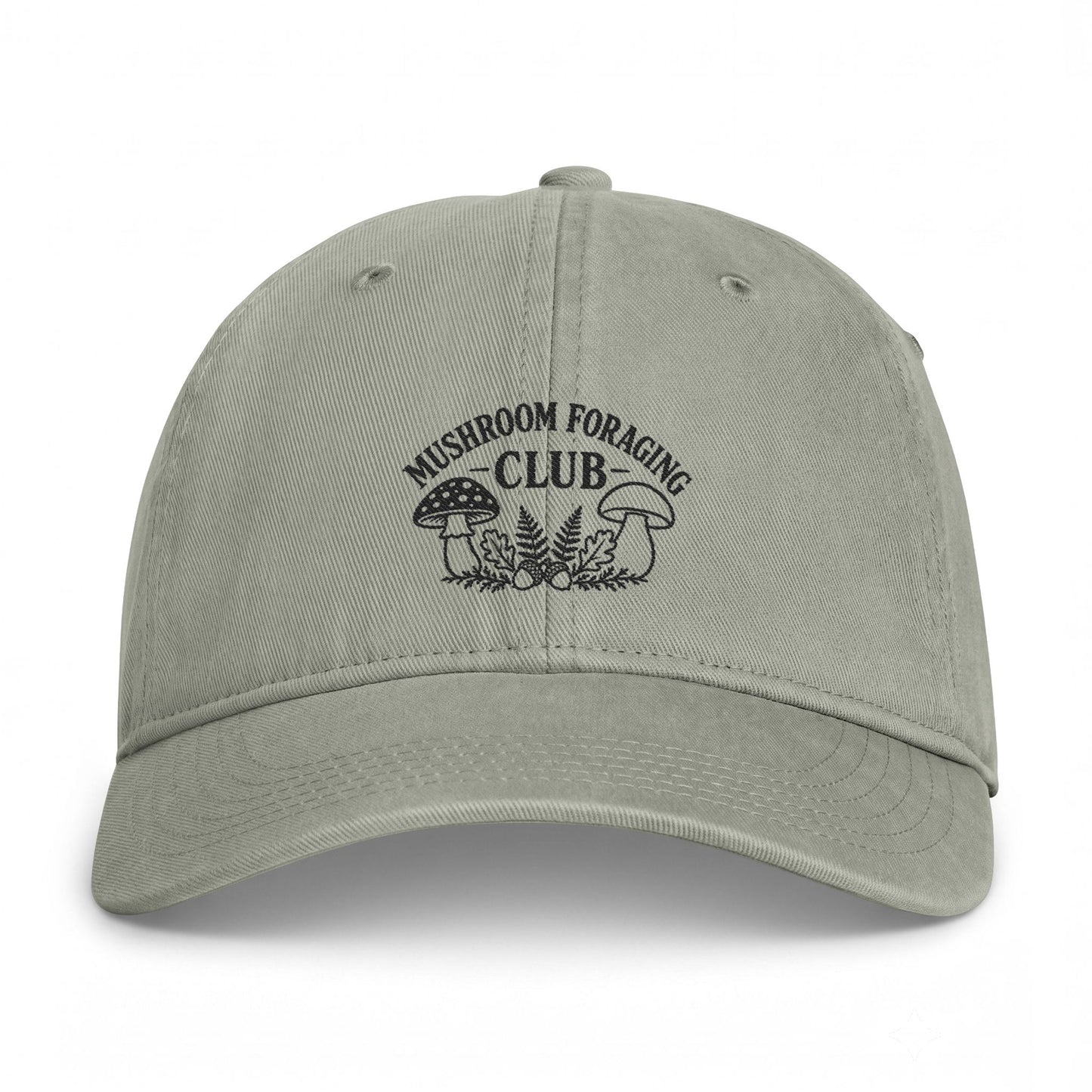 Mushroom Foraging Club Cap