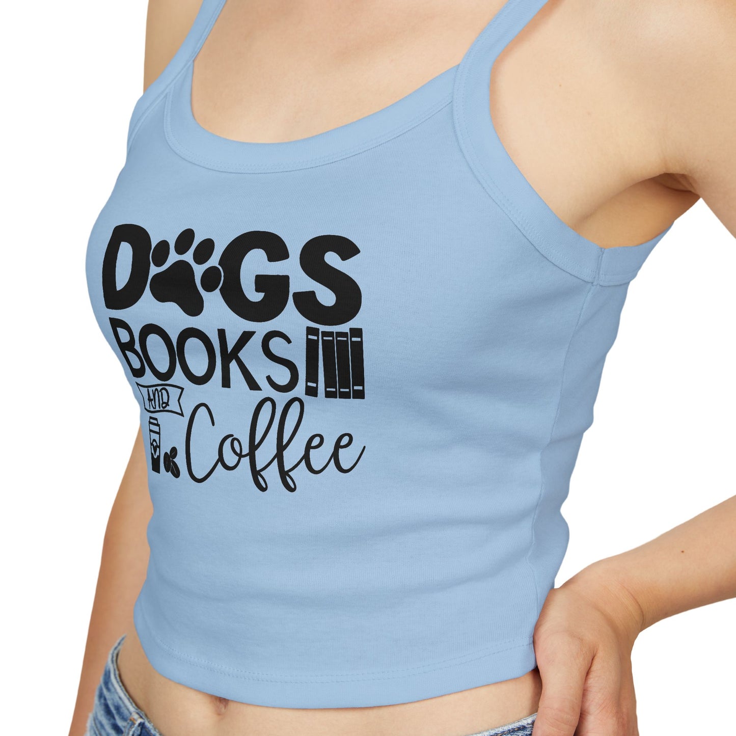 Dogs Books & Coffee Tank