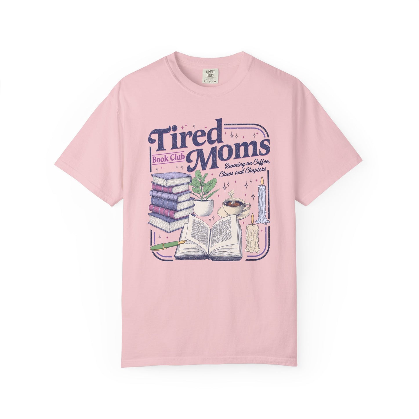 Tired Moms Book Club Tee