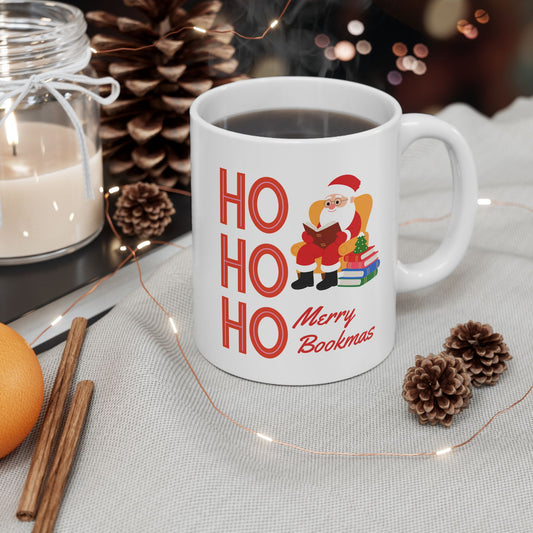 Ho Ho Ho Merry Bookmas Mug