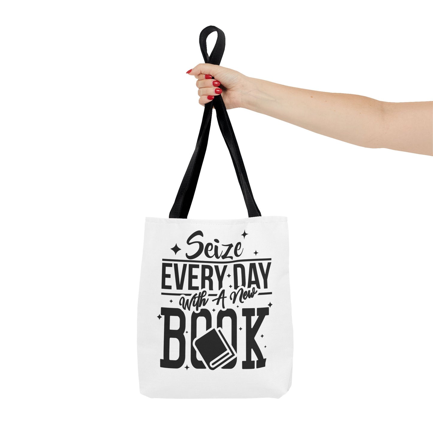 Seize Everyday with a Book Tote Bag