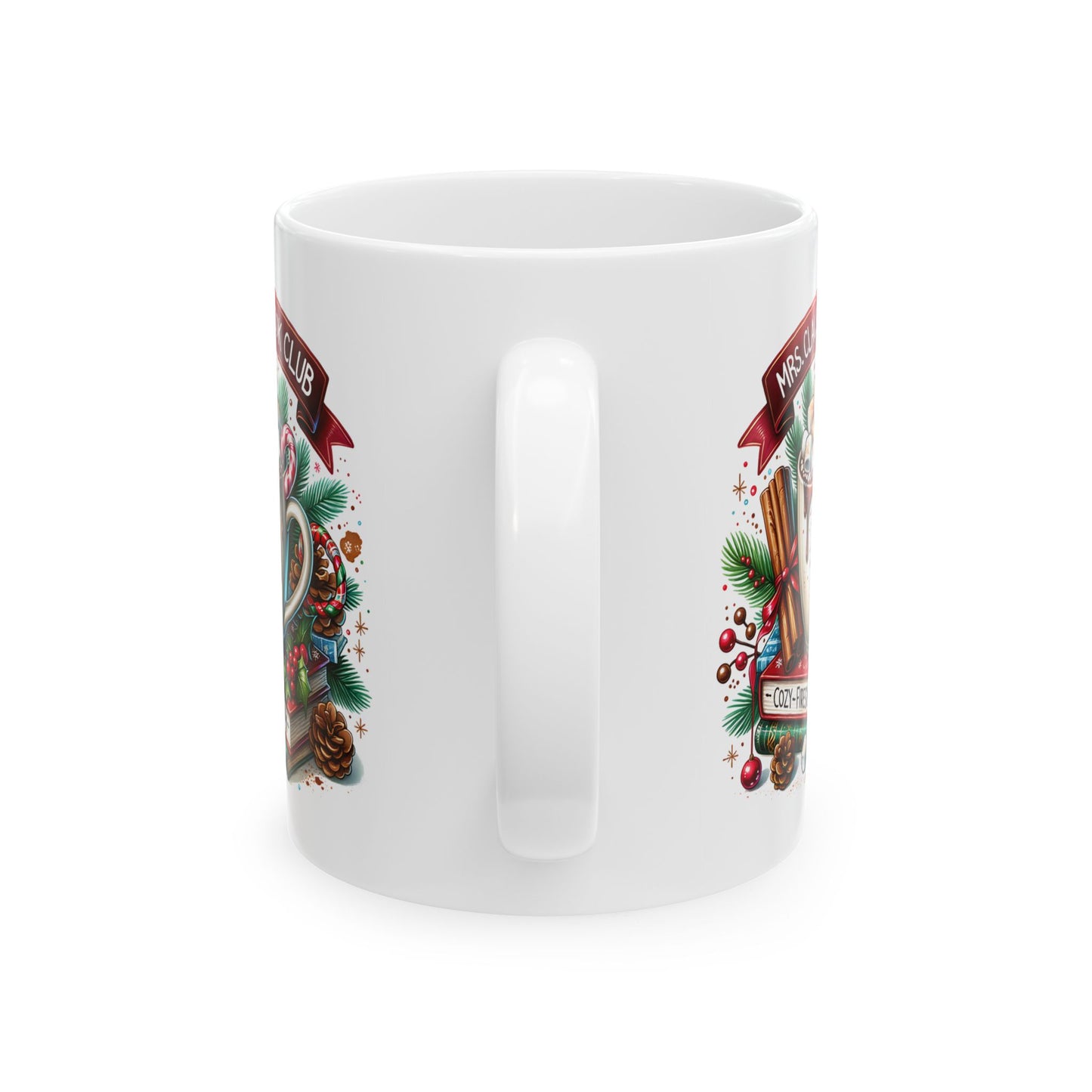 Mrs. Claus's Book Club Mug