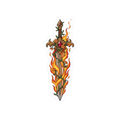 Fireheart Sword Sticker