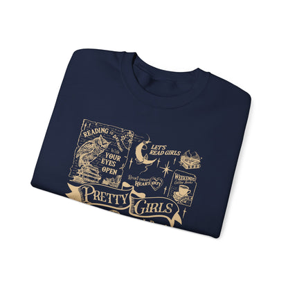 Pretty Girls Read Sweatshirt