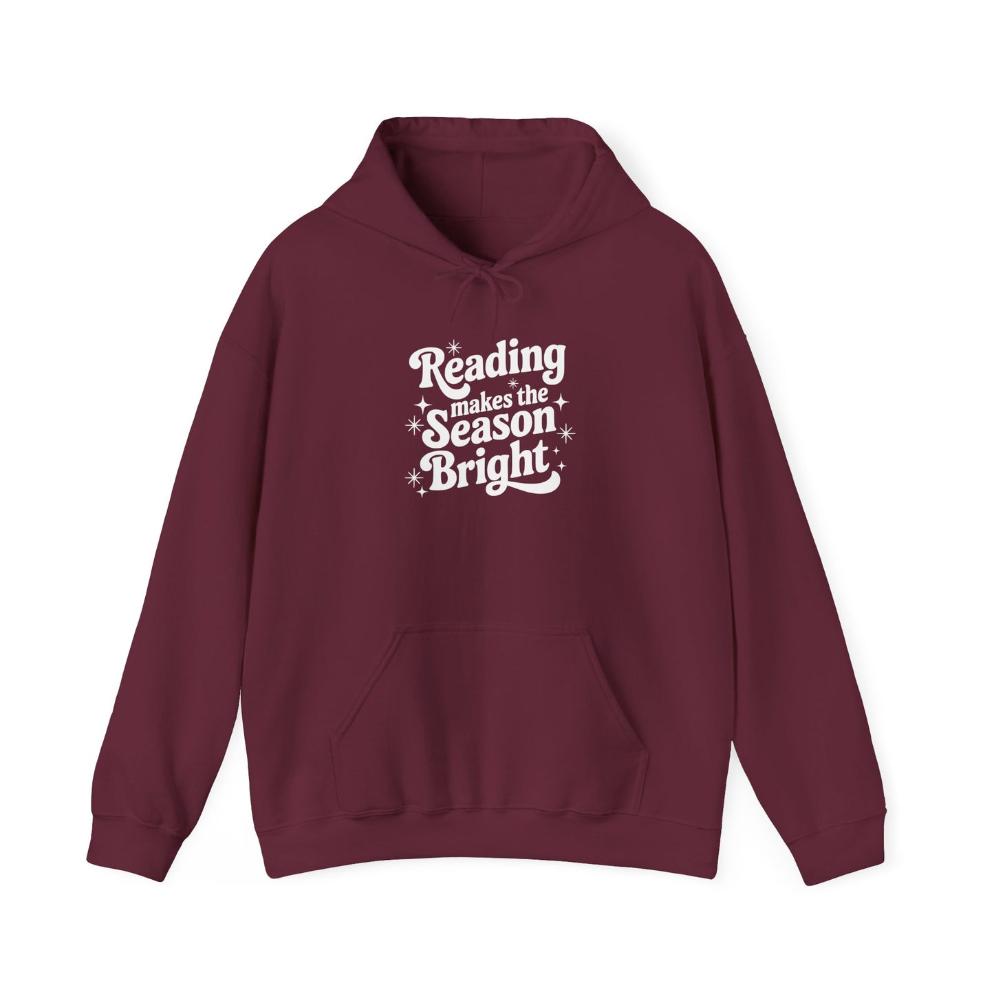 Reading Makes the Season Bright Hoodie