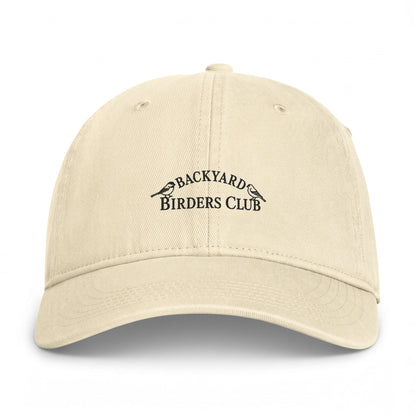 Backyard Birders Club Washed Coastal Cap