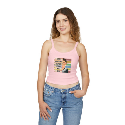 Girl With A Book Tank