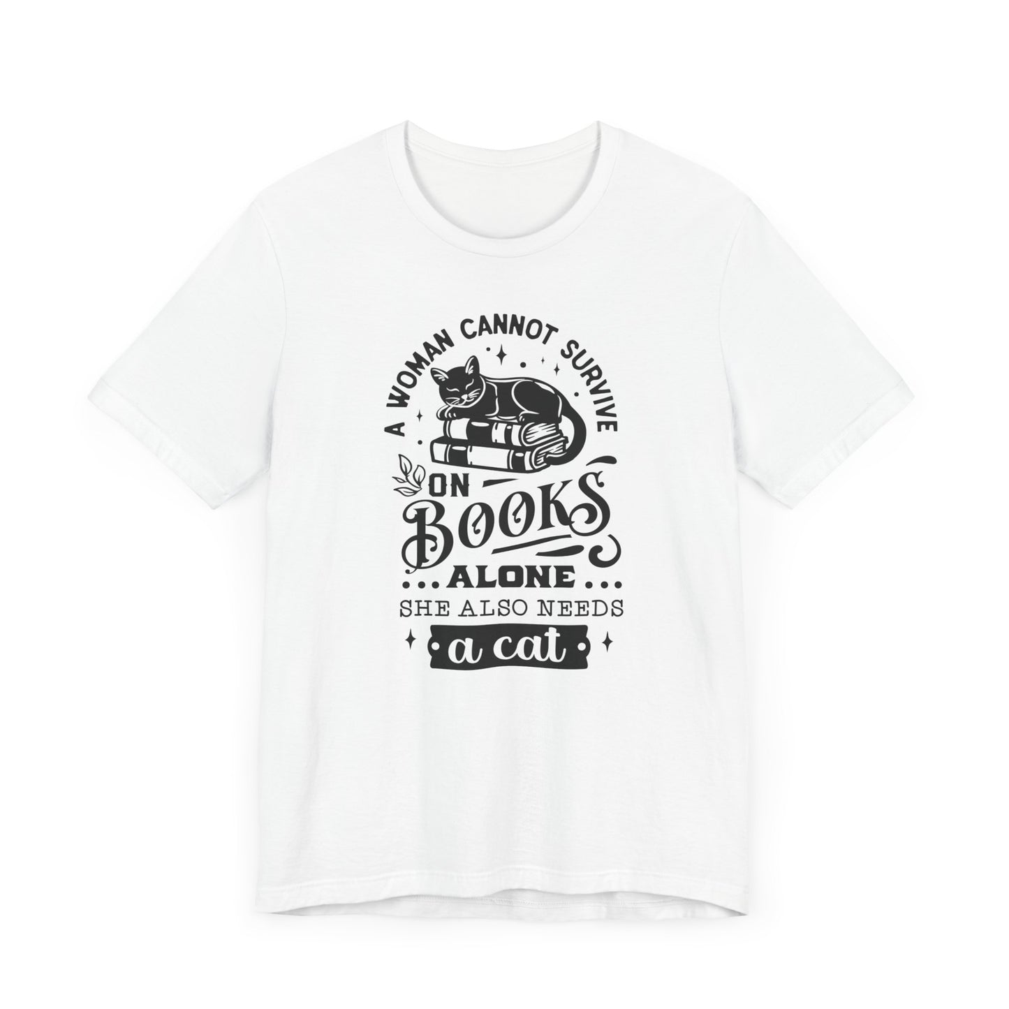 Books & A Cat Tee