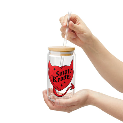Smut Reader Sipper Glass