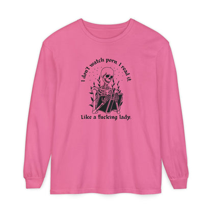 I Don't Watch Porn Long Sleeve Tee