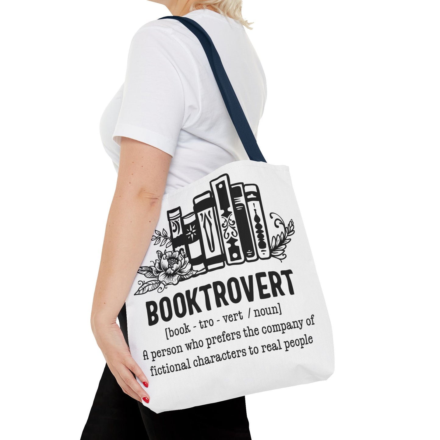 Booktrovert Definition Tote Bag