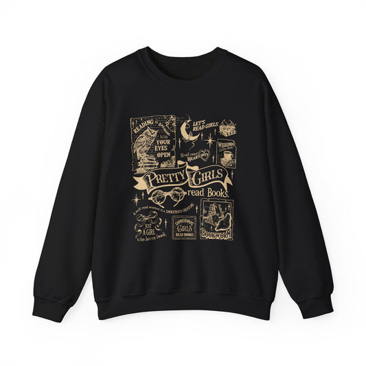 Pretty Girls Read Sweatshirt