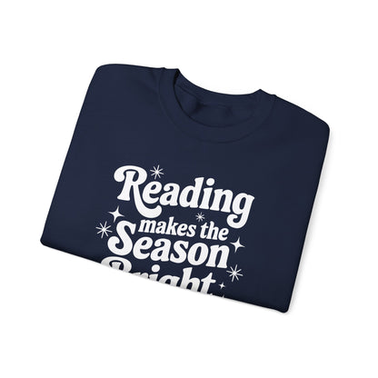 Reading Makes the Season Bright Sweatshirt