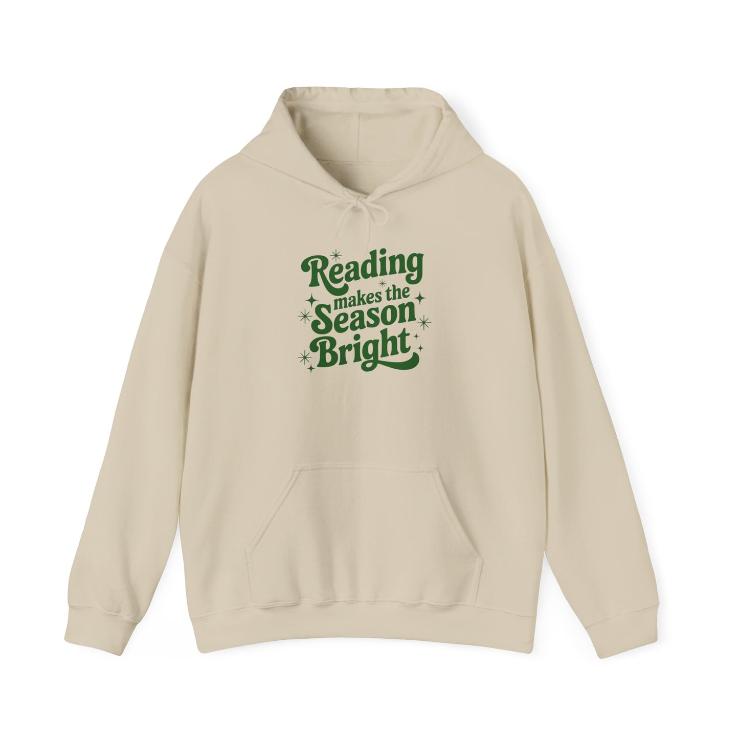 Reading Makes the Season Bright Hoodie