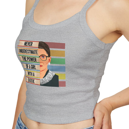 Girl With A Book Tank