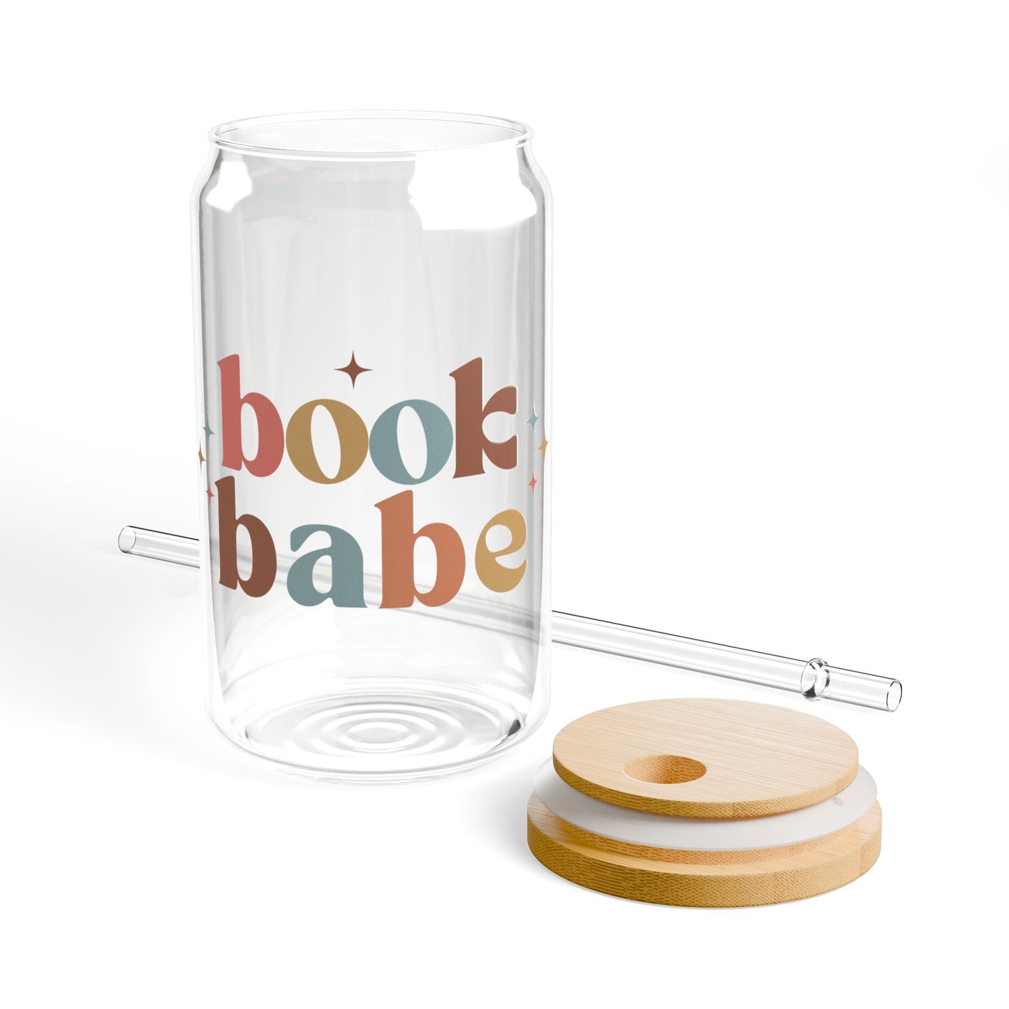 Book Babe Sipper Glass