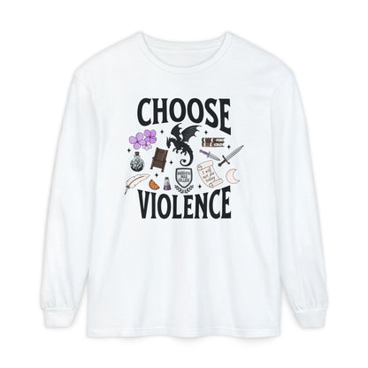 Choose Violence Long Sleeve Tee