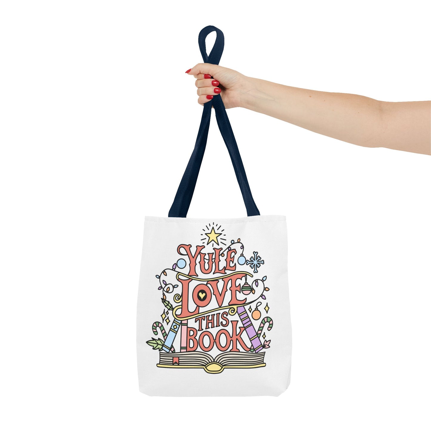 Yule Love This Book Tote Bag