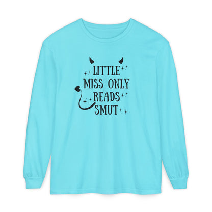 Little Miss Only Reads Smut Long Sleeve Tee