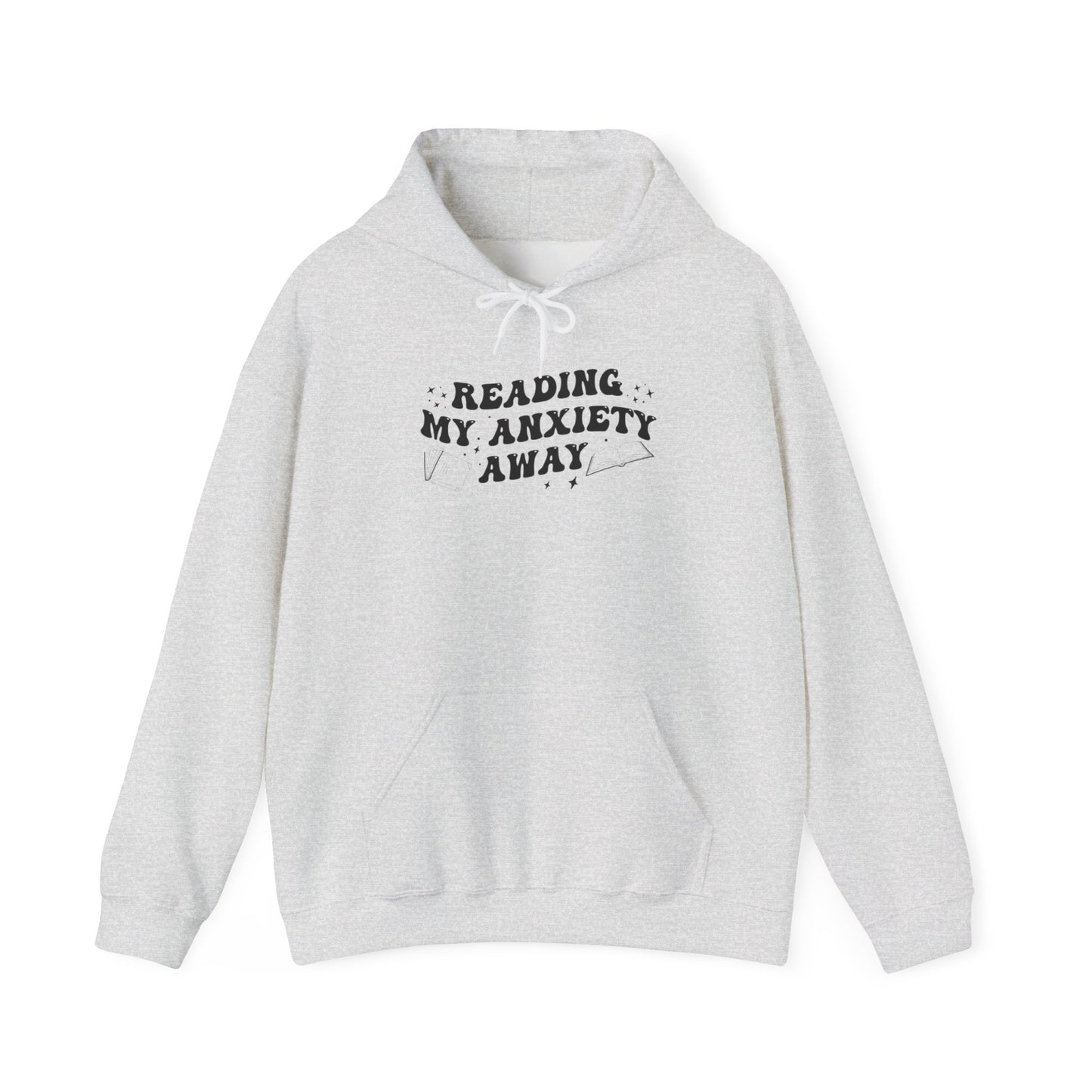 Reading My Anxiety Away Hoodie