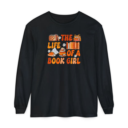 The Life of a Book Girl Long Sleeve Tee