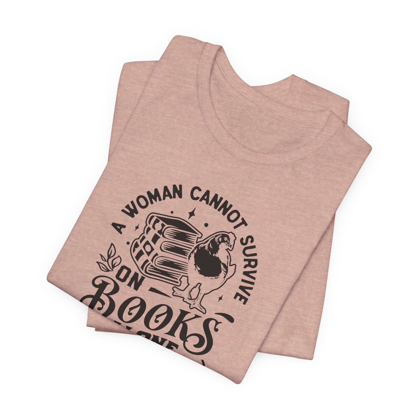 Books & Chickens Tee