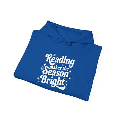 Reading Makes the Season Bright Hoodie