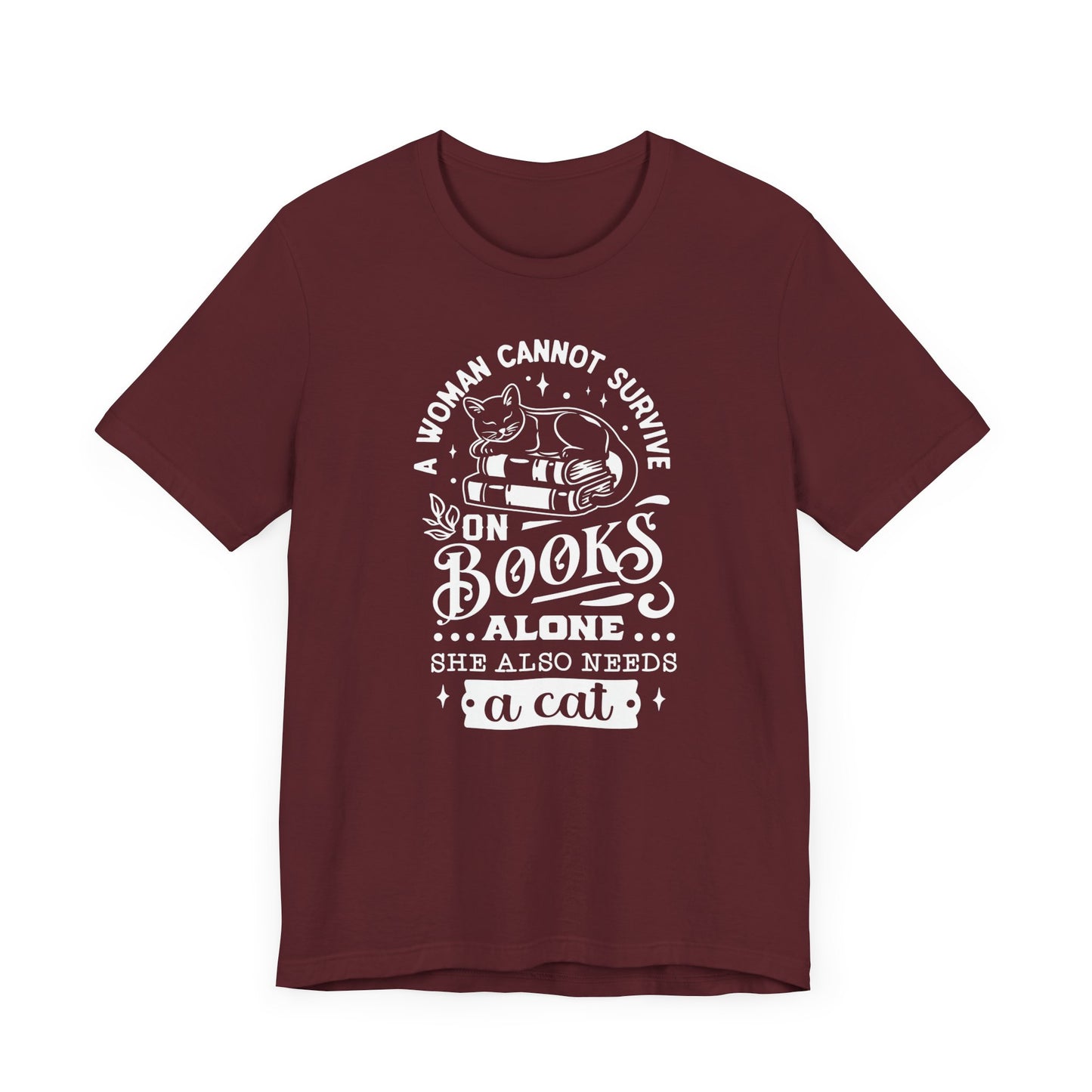 Books & A Cat Tee